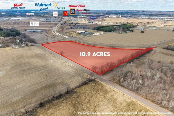 $1,780,500 | 10.9-acres County Hwy OO, Eau Claire, WI 54703