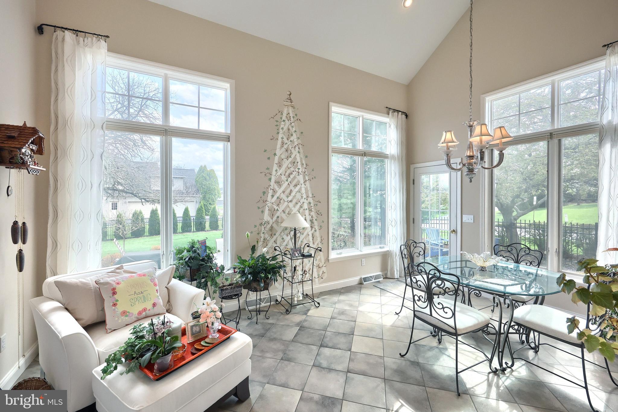 2119 Bernays Drive York, PA 17404 - Photo 30 of 72 a living room with furniture and a floor to ceiling window