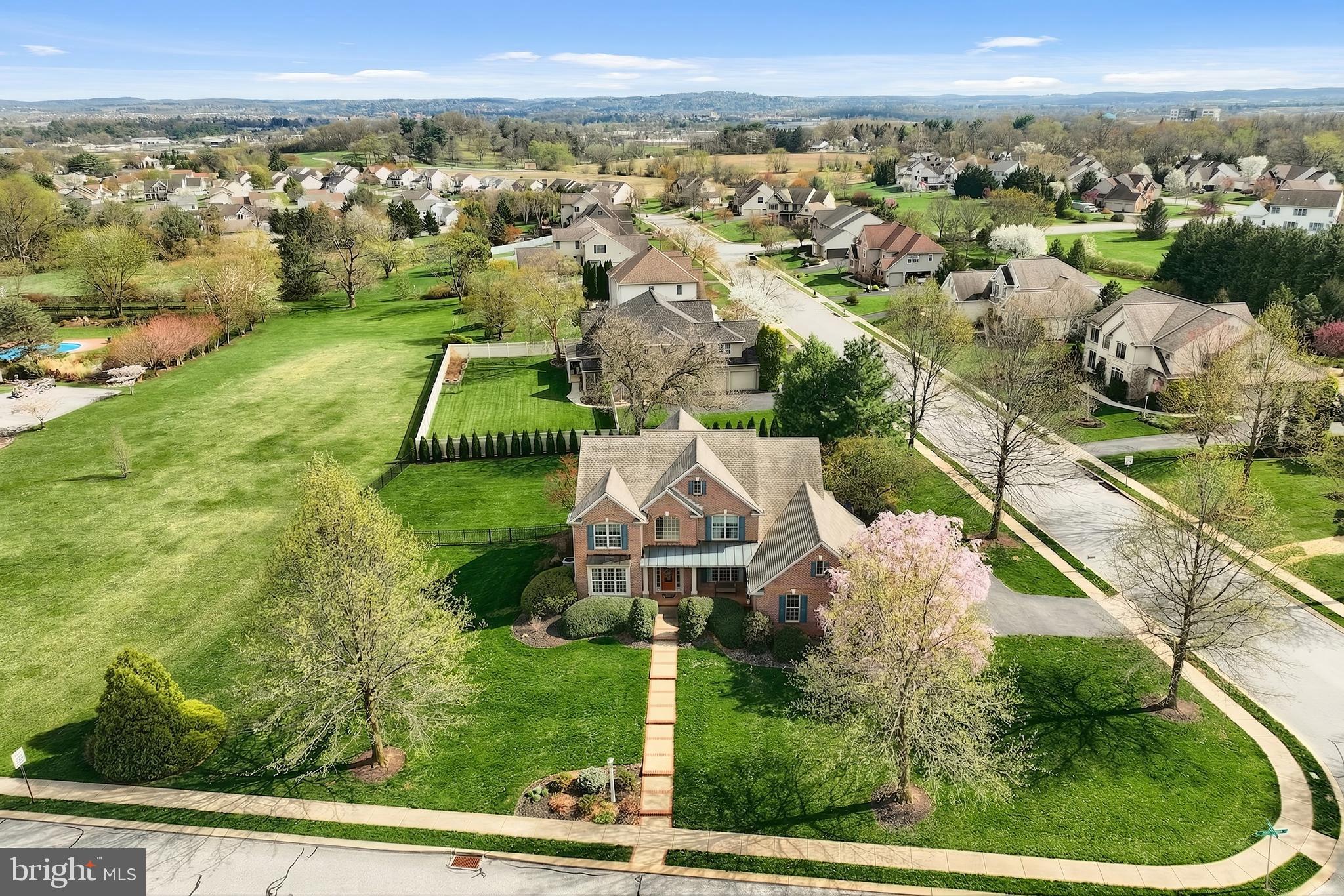 2119 Bernays Drive York, PA 17404 - Photo 55 of 72 an aerial view of residential houses with outdoor space and trees