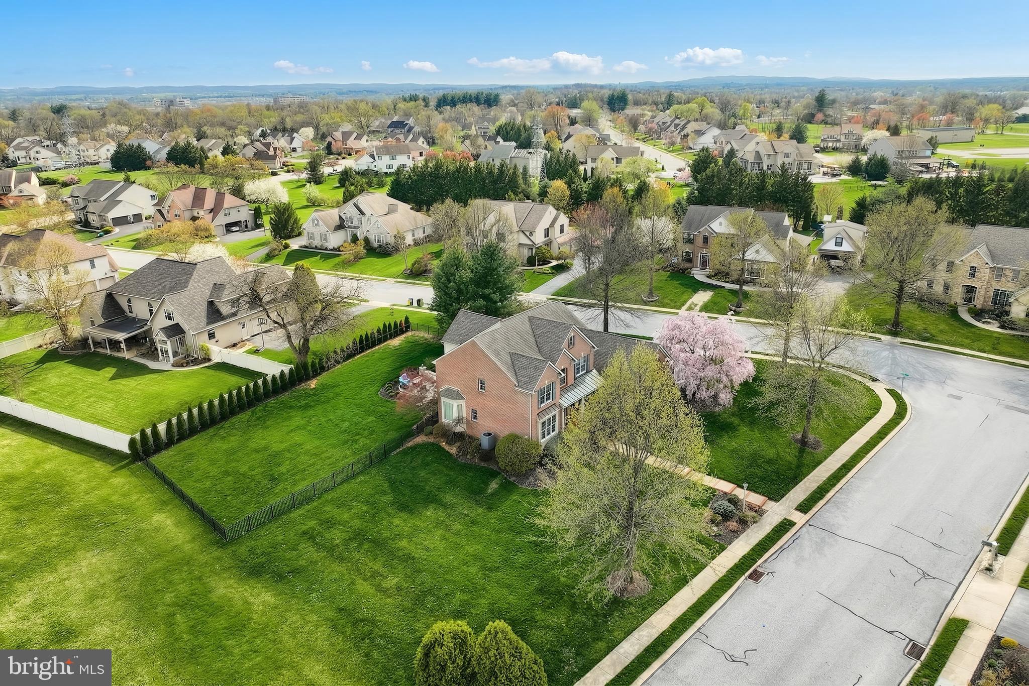 2119 Bernays Drive York, PA 17404 - Photo 56 of 72 an aerial view of residential houses with outdoor space and trees