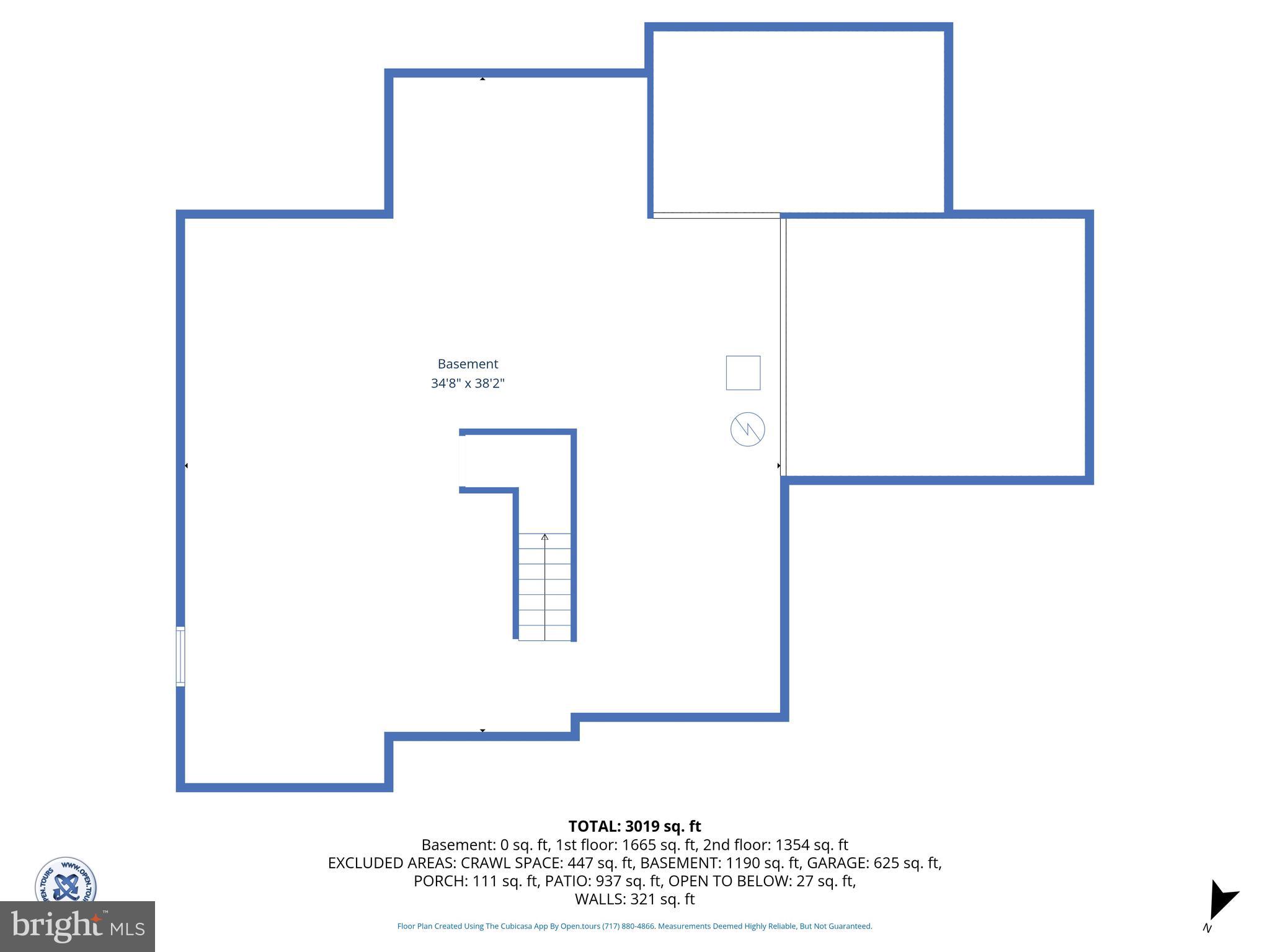 2119 Bernays Drive York, PA 17404 - Photo 62 of 72 a picture of a room with a white wall and a picture of a white wall