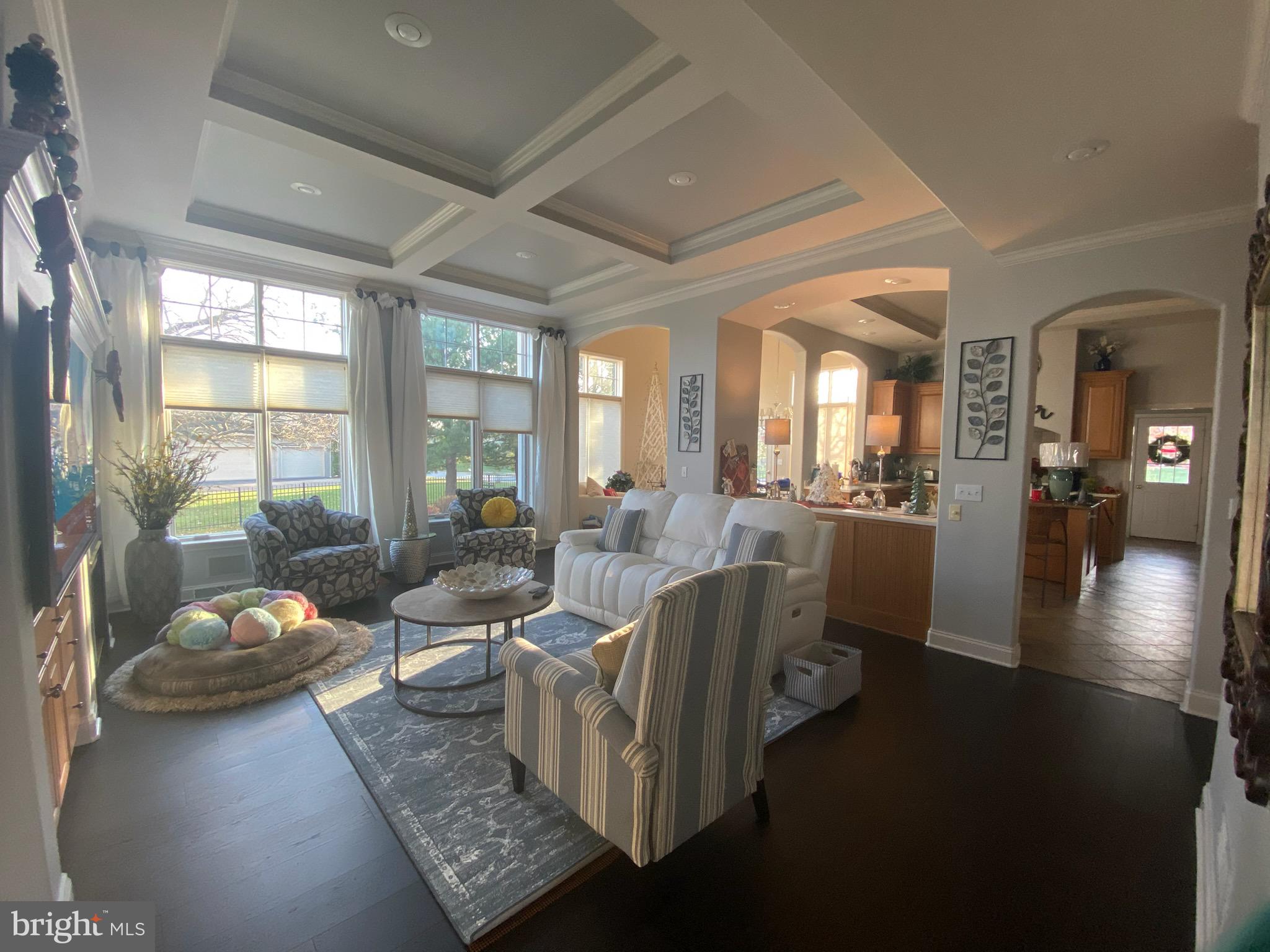 2119 Bernays Drive York, PA 17404 - Photo 70 of 72 a living room with furniture and a floor to ceiling window