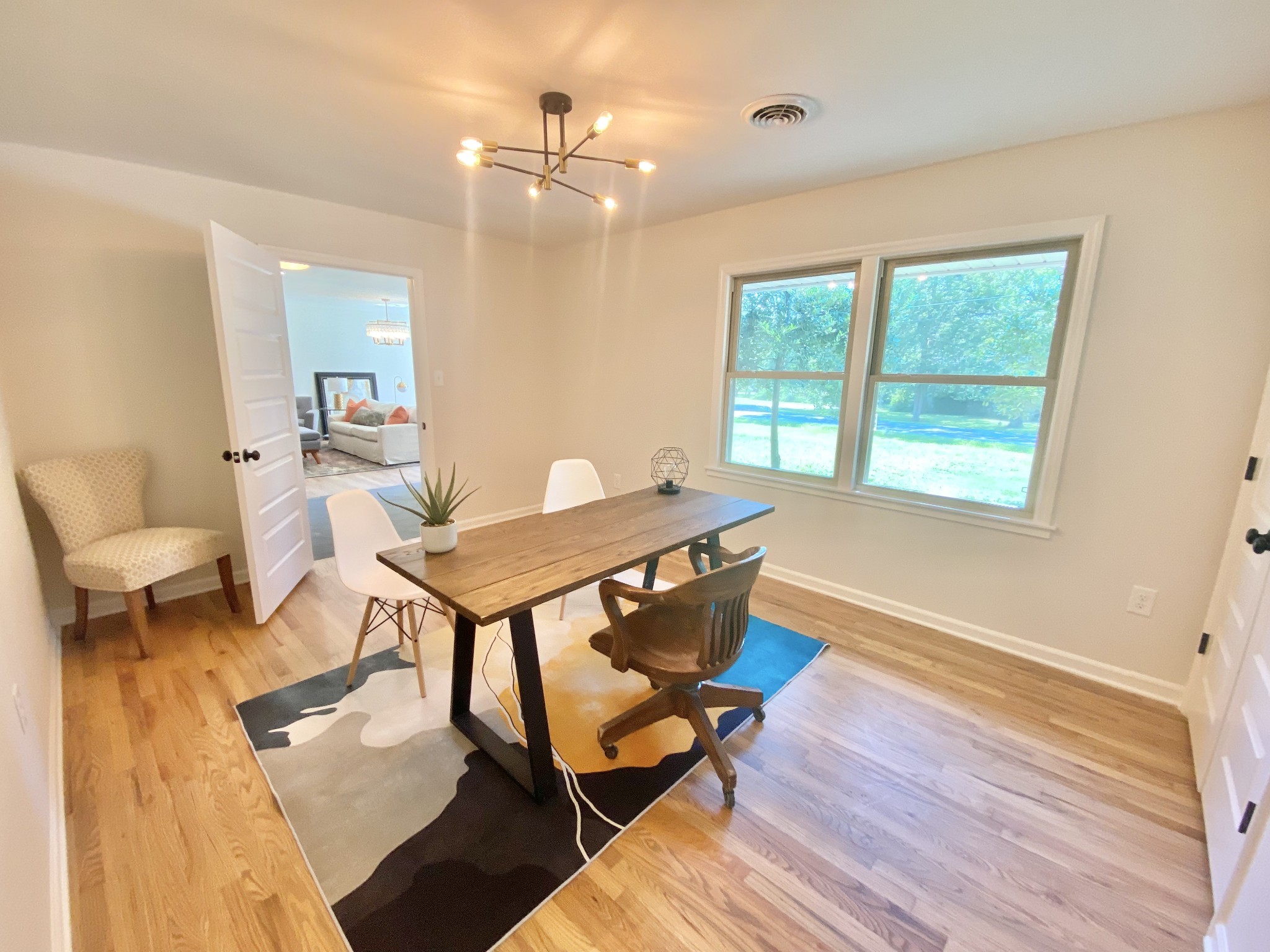 218 Windmill Drive Lebanon, TN 37087 - Photo 16 of 70 a view of a workspace with furniture and a window