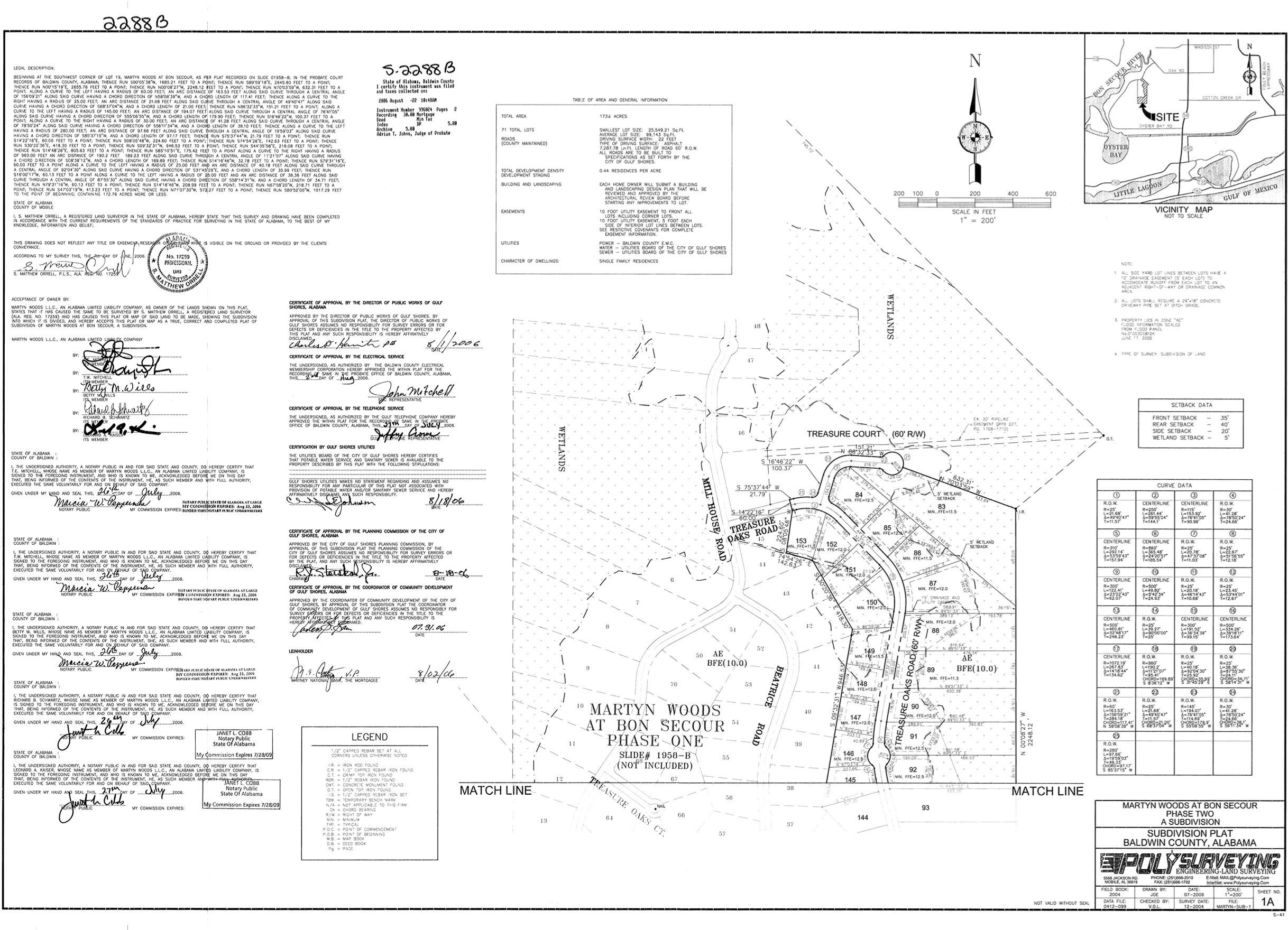 Lot #91 Treasure Oaks Road Gulf Shores, AL 36542 - Photo 2 of 5 Map