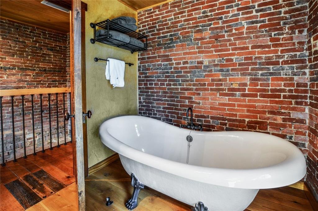 394 Game Farm Road New Castle, PA 16101 - Photo 12 of 25 Relax in your clawfoot tub in the full bath servicing guests or the "bunkroom".