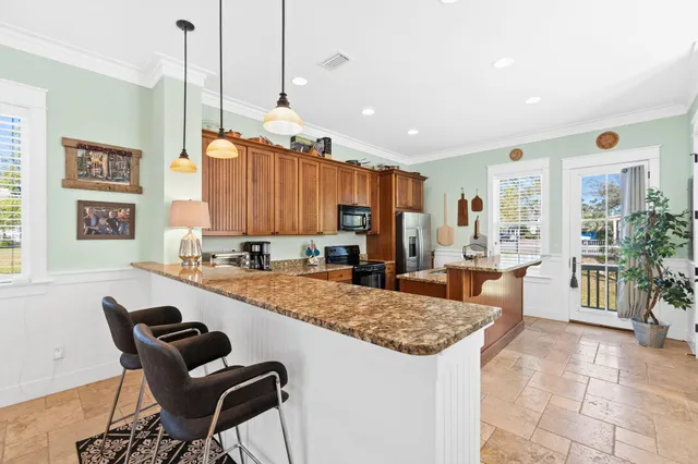 a view of backyard of a house