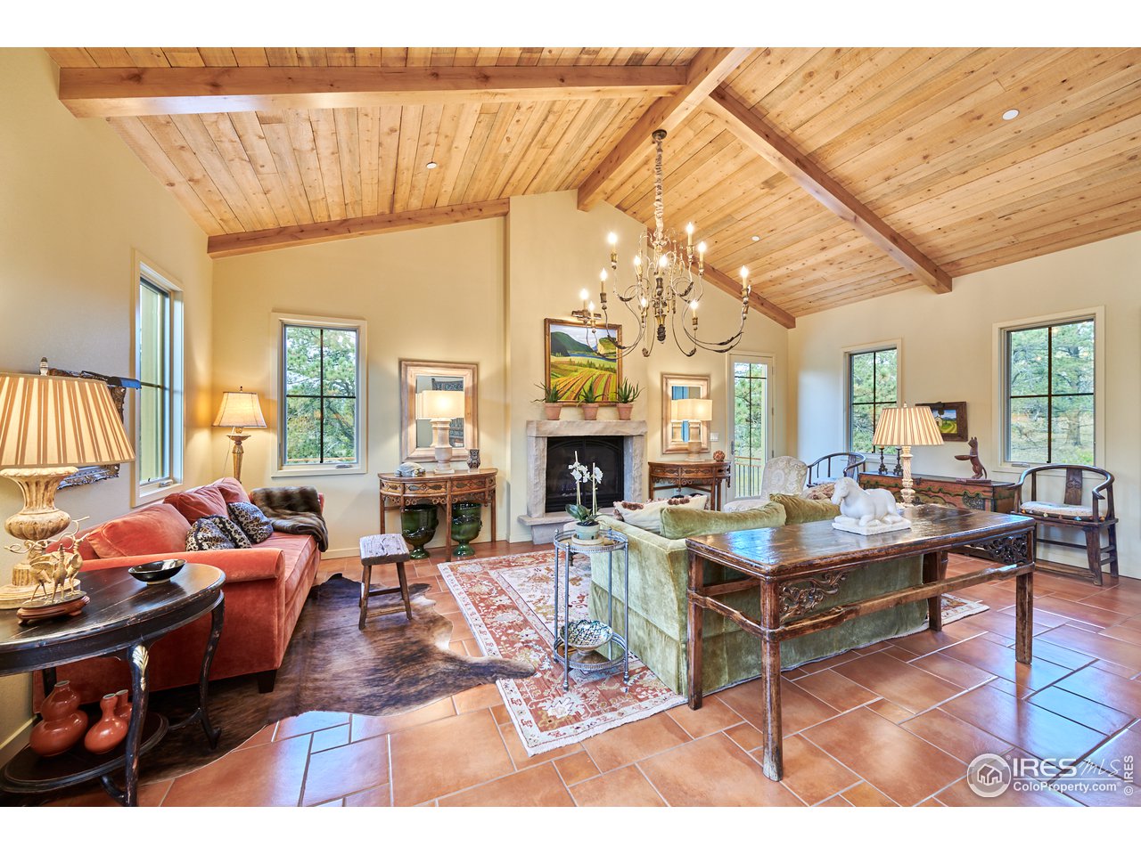 6981 Overland Road Ward, CO 80481 - Photo 11 of 36 living room