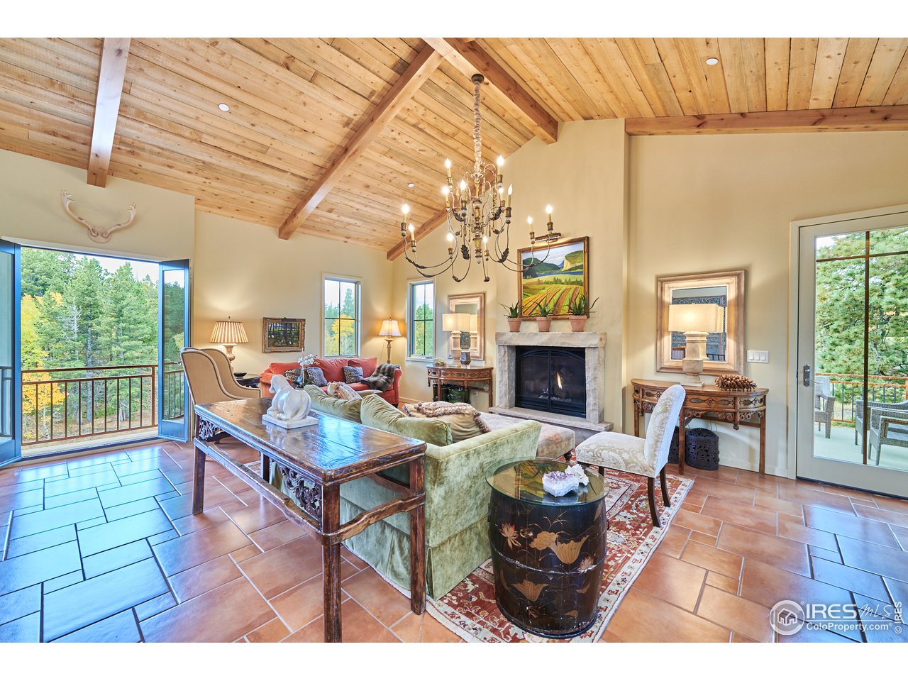 6981 Overland Road Ward, CO 80481 - Photo 10 of 36 living room