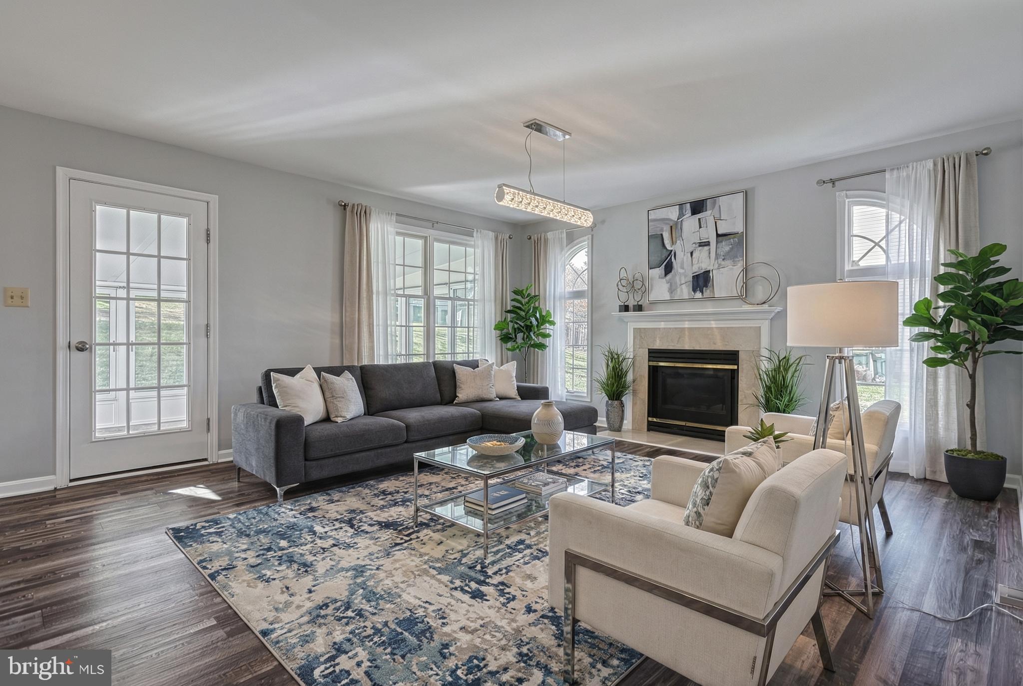 14 Kratz Road Shrewsbury, PA 17361 - Photo 28 of 137 a living room with furniture a window and a fireplace