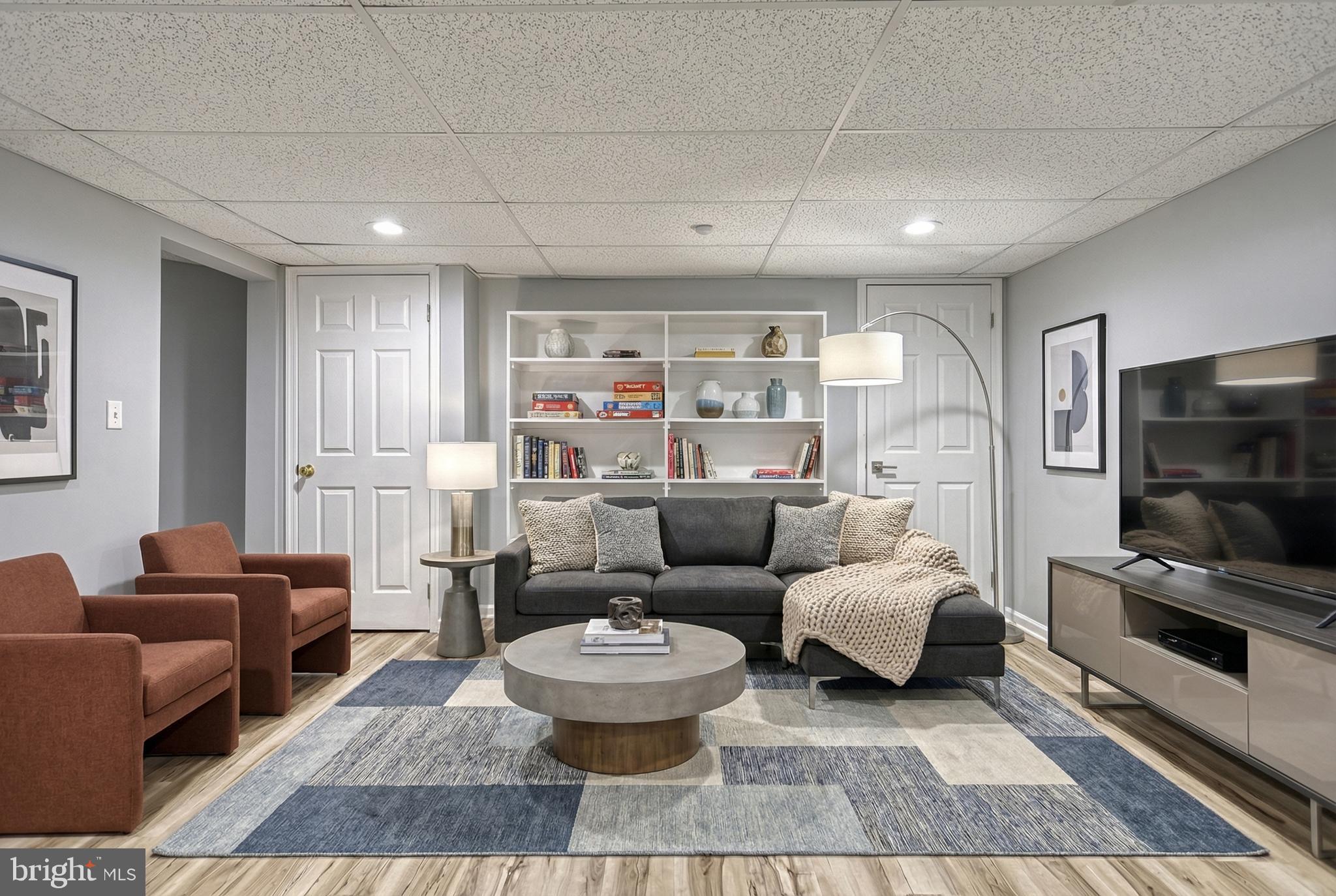 14 Kratz Road Shrewsbury, PA 17361 - Photo 98 of 137 a living room with furniture and a flat screen tv