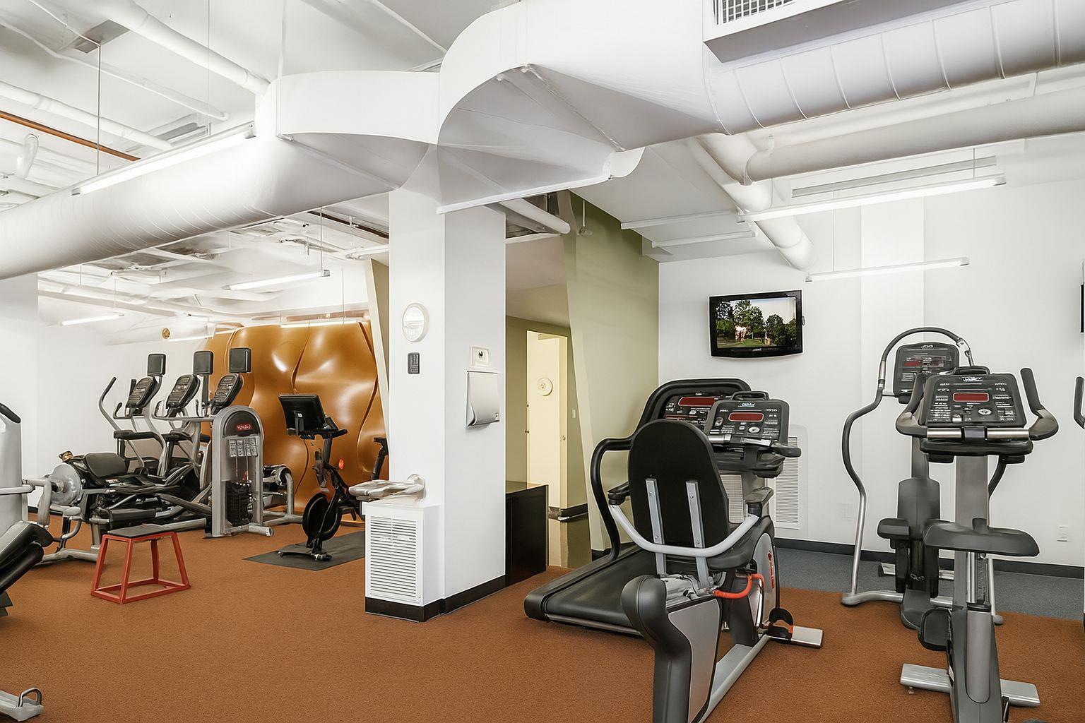 219 West 81st Street, Unit 4A Manhattan, NY 10024 - Photo 13 of 21 a view of a room with gym equipment