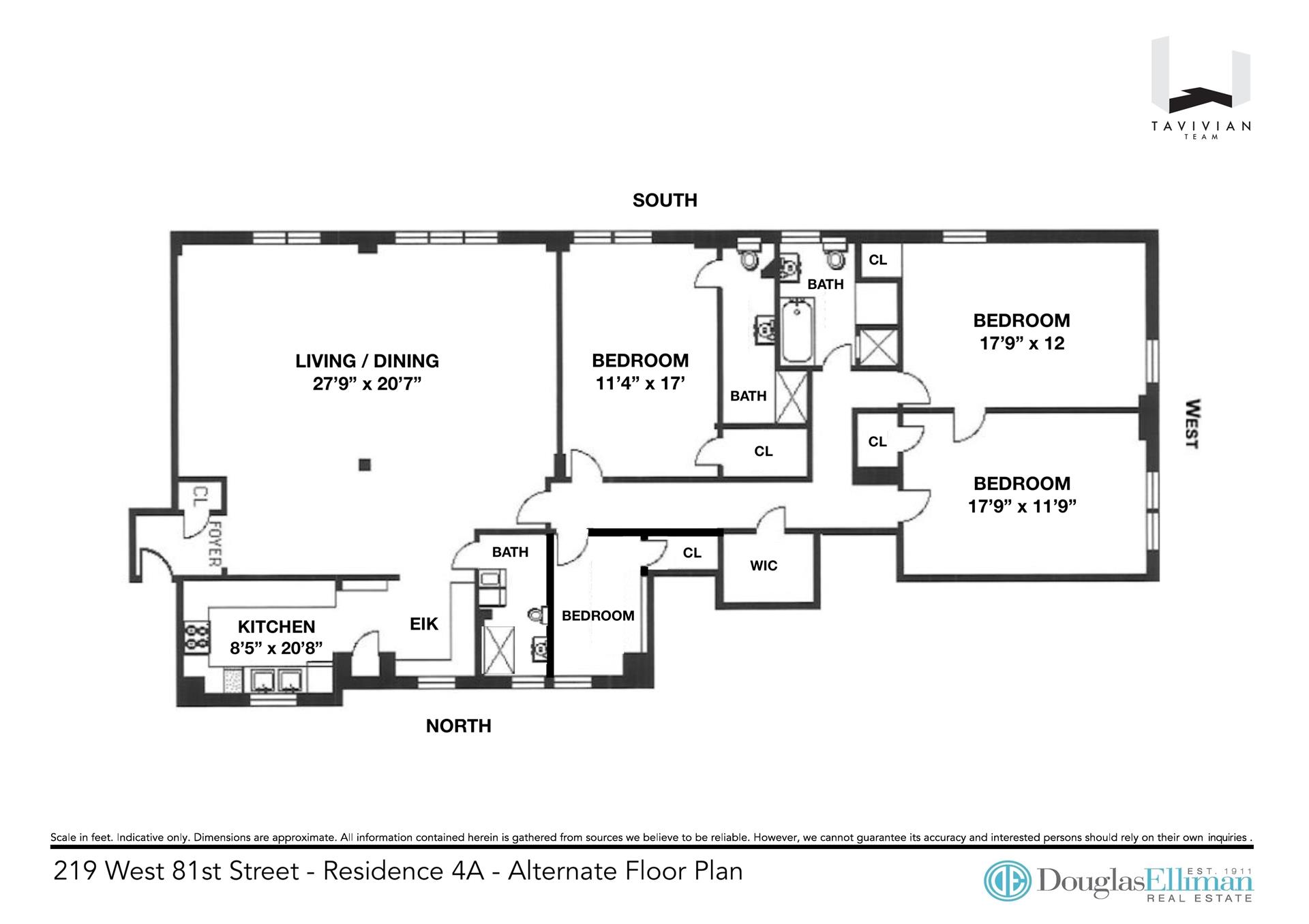 219 West 81st Street, Unit 4A Manhattan, NY 10024 - Photo 21 of 21 a picture of a black and white photo