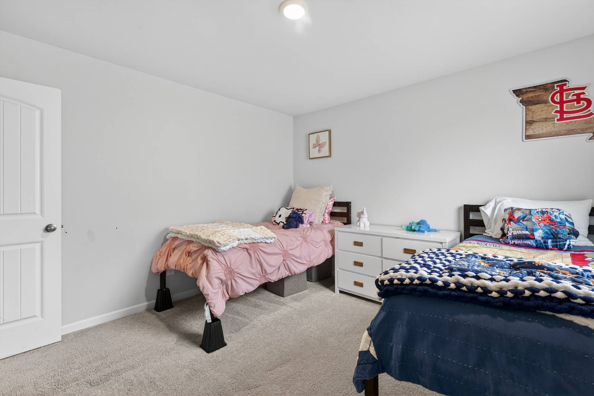 306 William Dylan Drive Murfreesboro, TN 37129 - Photo 37 of 47 a bedroom with a bed and a lamp on the dresser
