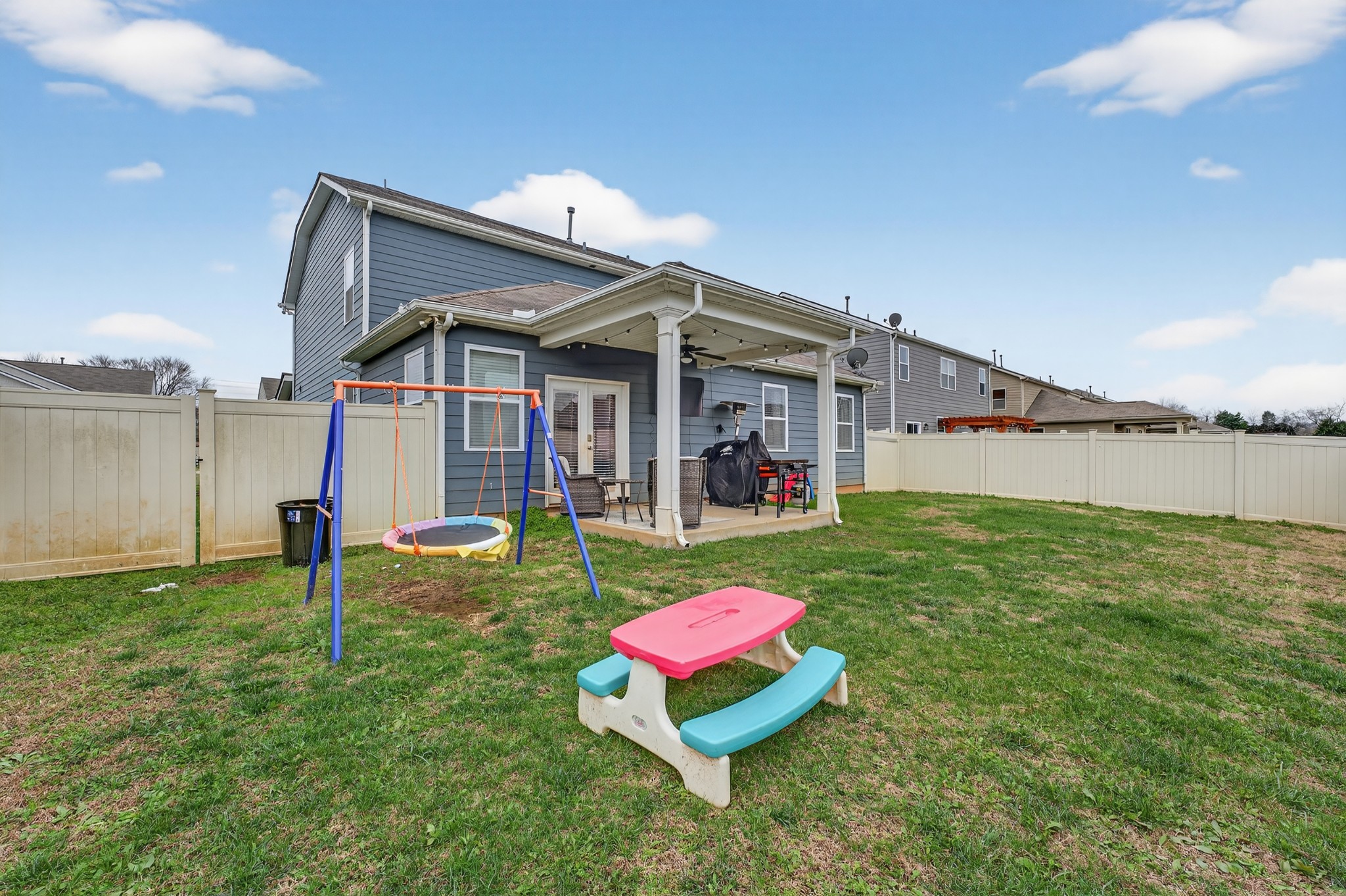 306 William Dylan Drive Murfreesboro, TN 37129 - Photo 39 of 47 a view of a house with backyard and porch