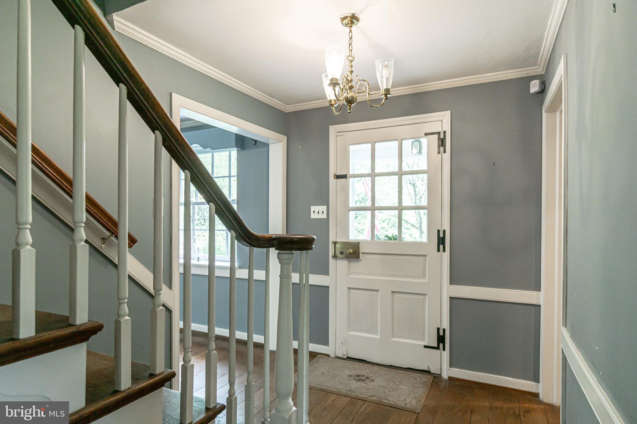 View for Front door from the hall on first floor