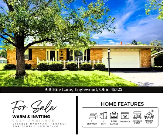 $254,900 | 918 Hile Lane, Englewood, OH 45322