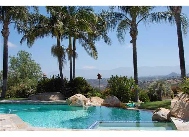 12450 Palos Tierra Road Valley Center, CA 92082 - Photo 5 of 25 View from the Pool