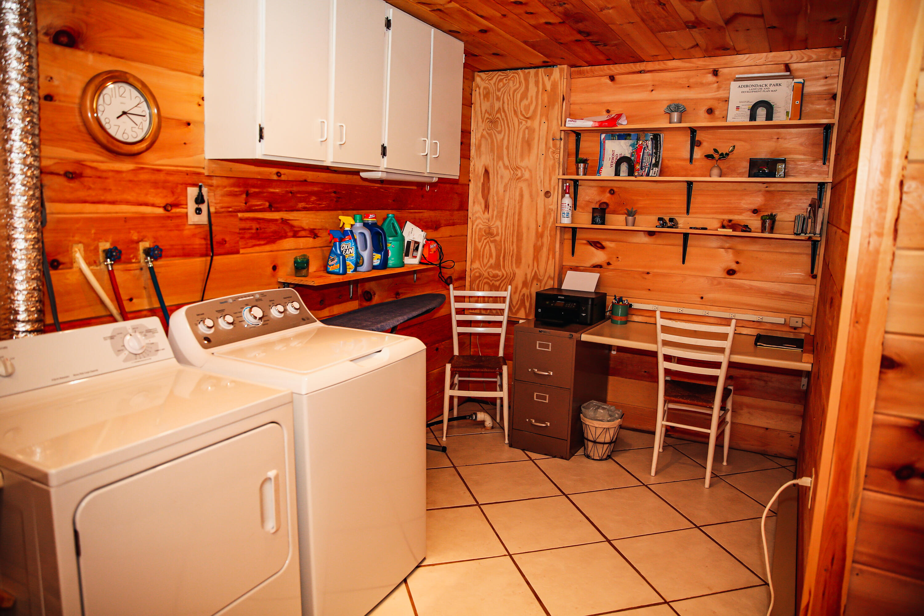 205 River Road Jay, NY 12941 - Photo 36 of 41 Basement office/laundry area