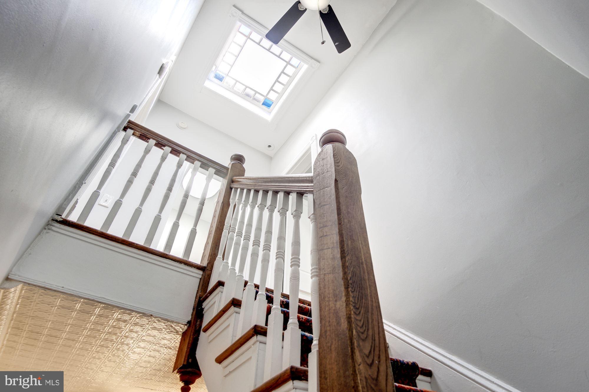 217 9th Street Northeast Washington, DC 20002 - Photo 24 of 40 Stairs/Skylight