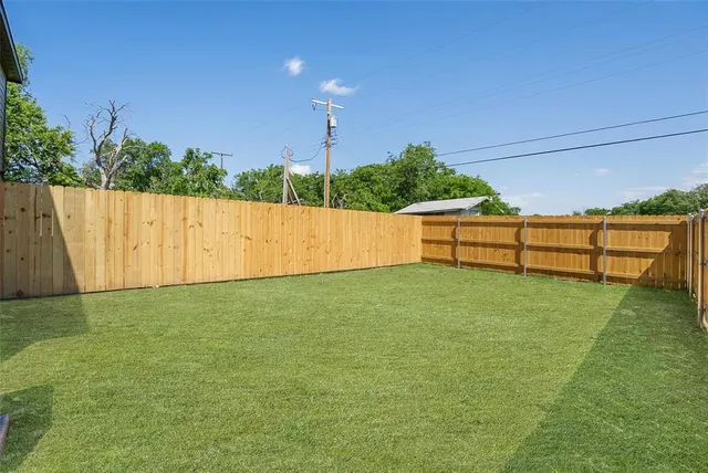 a view of outdoor space and yard