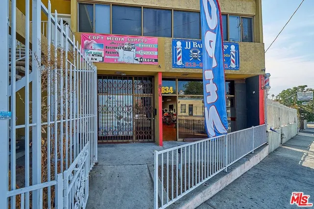 a view of street with parking