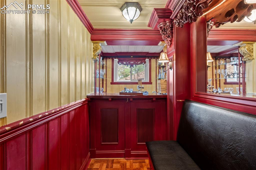 7955 Highway 24 Cascade, CO 80809 - Photo 23 of 44 a view of a balcony with wooden floor and outdoor space