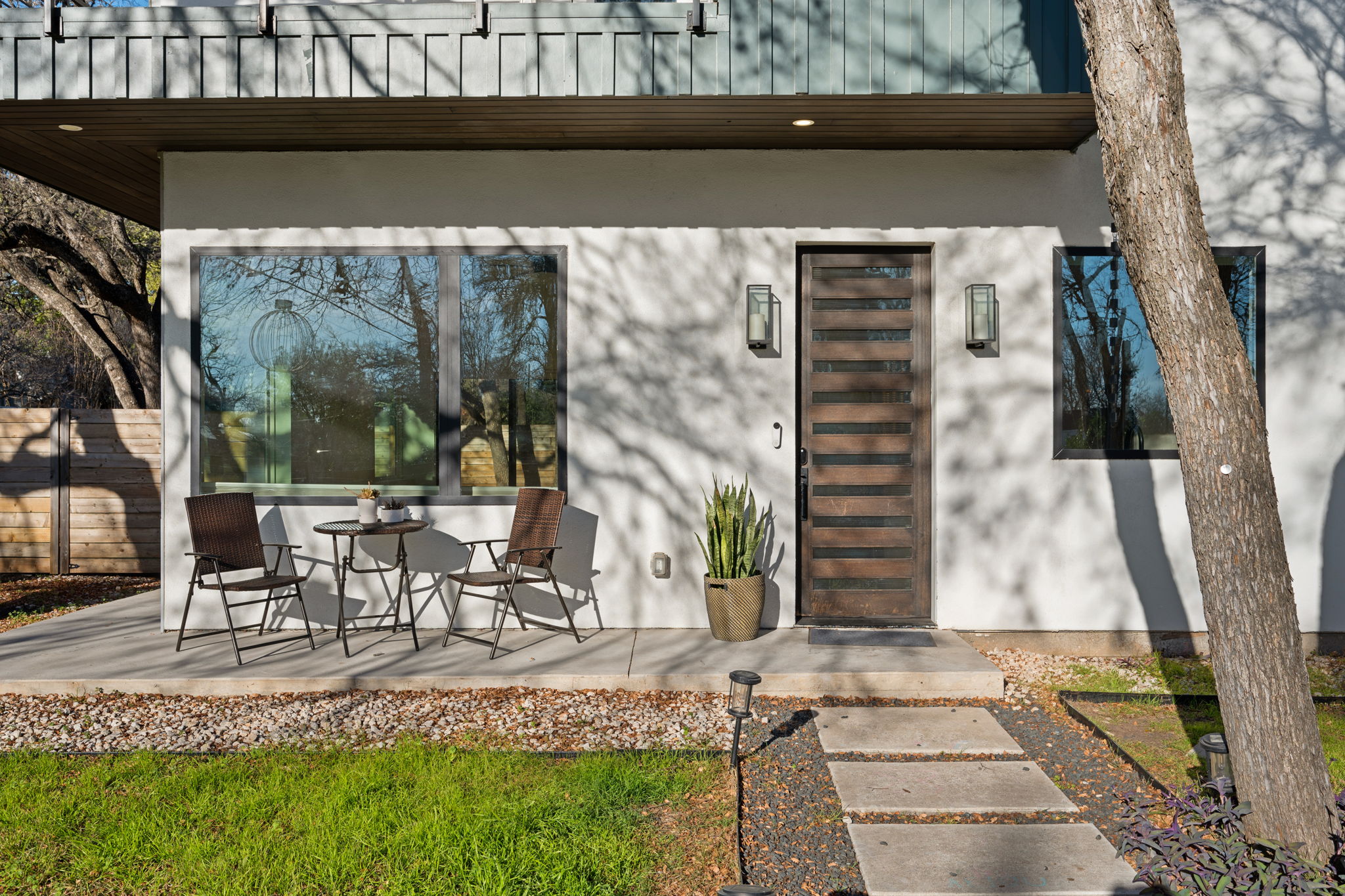 910 Nalide Street, Unit B Austin, TX 78745 - Photo 3 of 38 a view of outdoor space yard and patio
