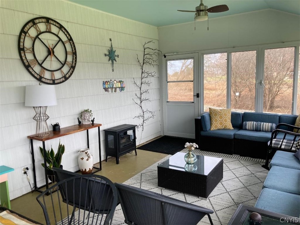 2886 West Lake Road Skaneateles, NY 13152 - Photo 4 of 28 ....is the 3-season sunporch on the northeast side