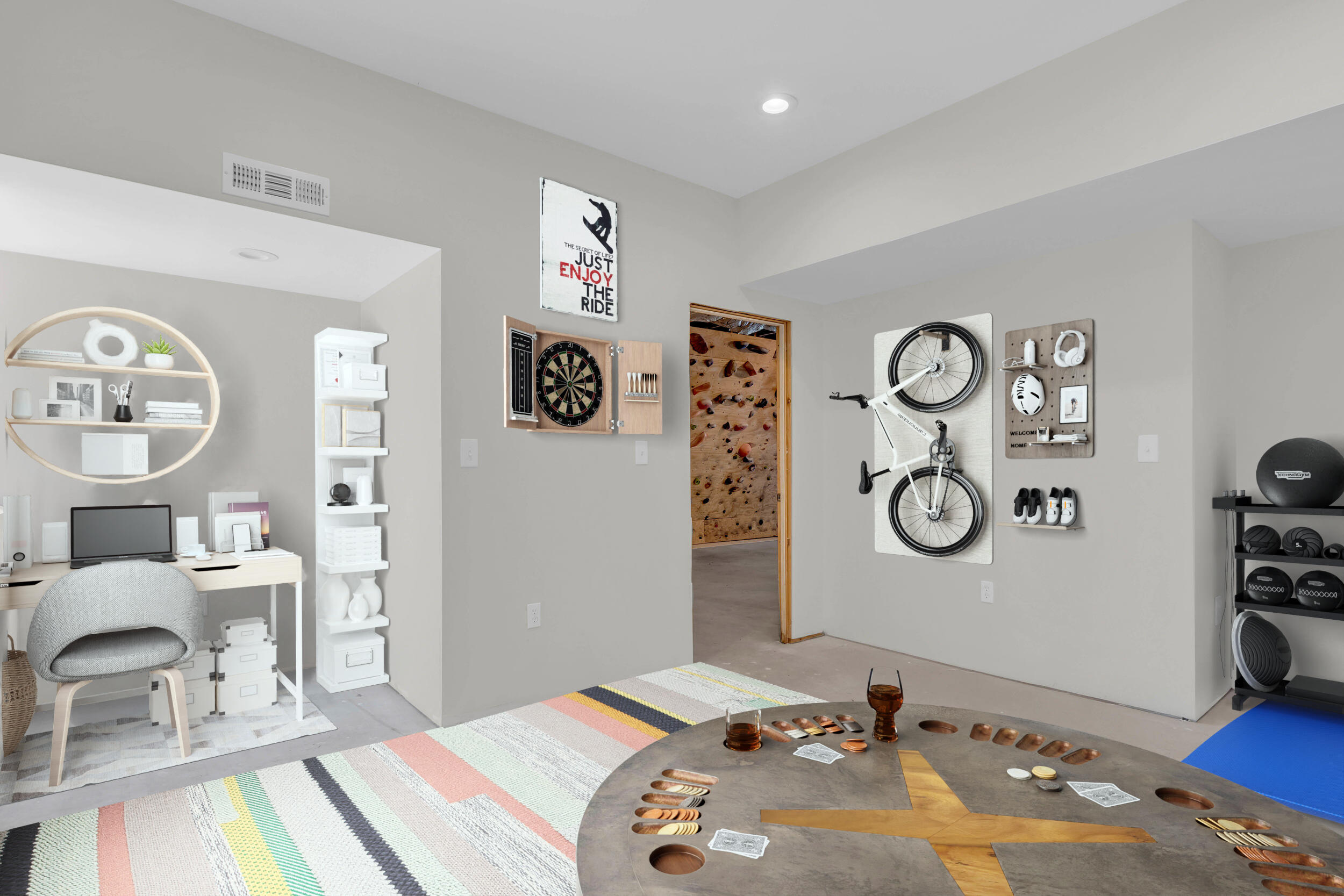 1713 Timesville Road Signal Mountain, TN 37377 - Photo 22 of 41 Timesville Bonus room, office, workout