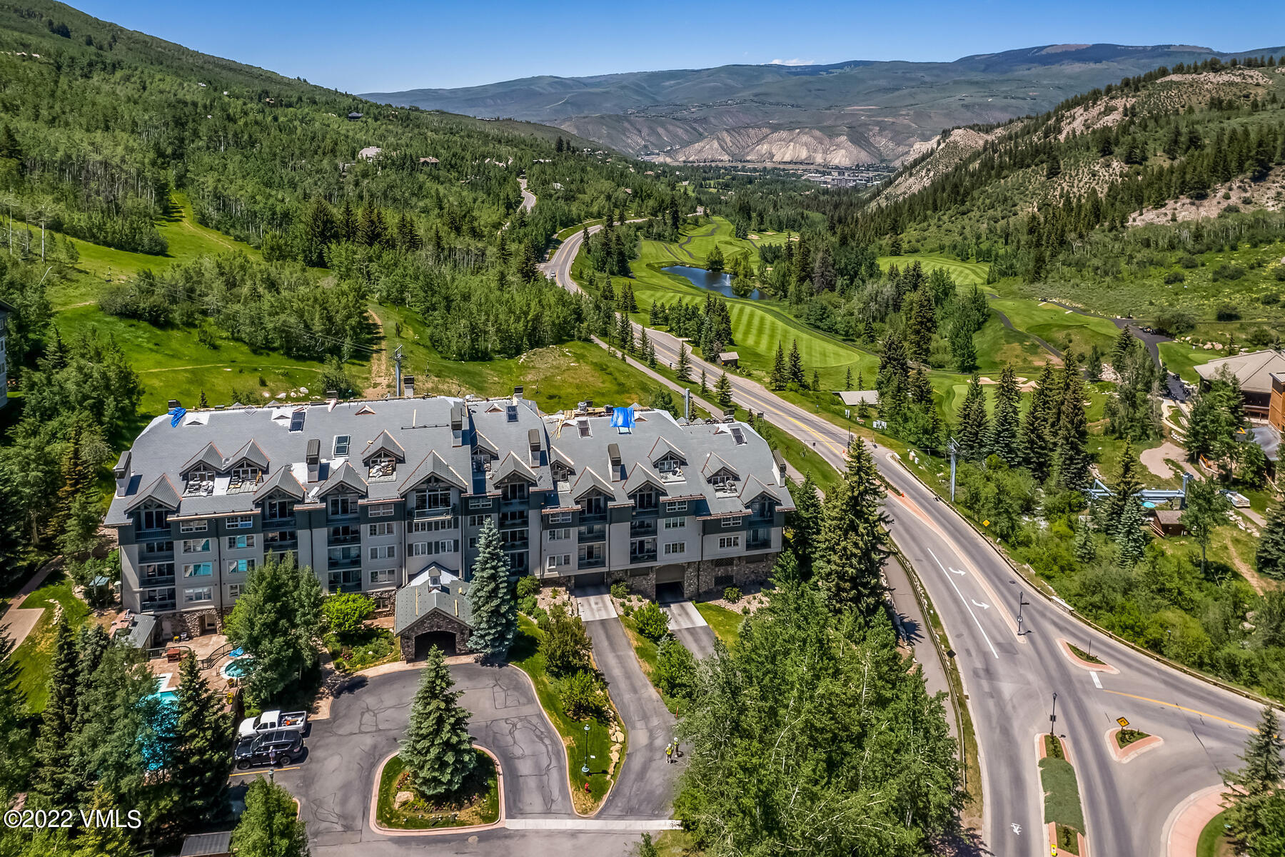 1120 Village Road, Unit 402 Beaver Creek, CO 81620 - Photo 43 of 46 a view of a city from a balcony