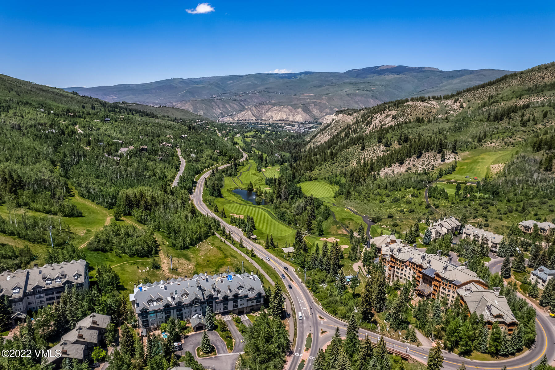 1120 Village Road, Unit 402 Beaver Creek, CO 81620 - Photo 44 of 46 a view of a city with a mountain