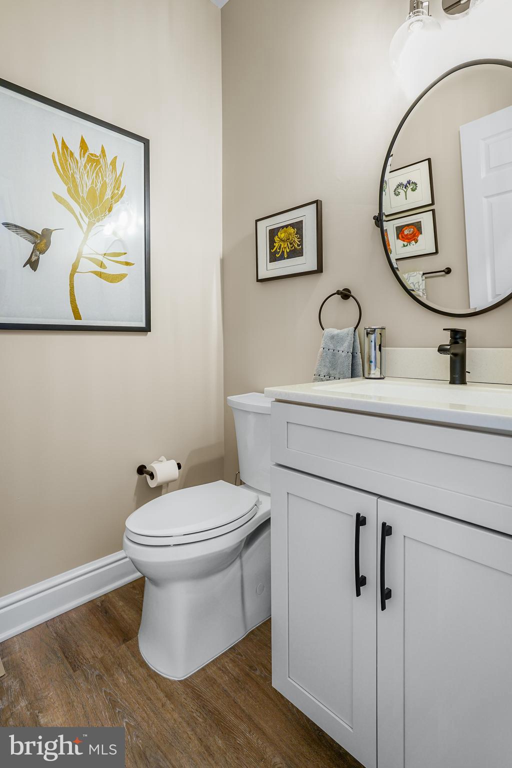73 Dant Lane Elkton, MD 21921 - Photo 24 of 65 a bathroom with a toilet a sink and mirror
