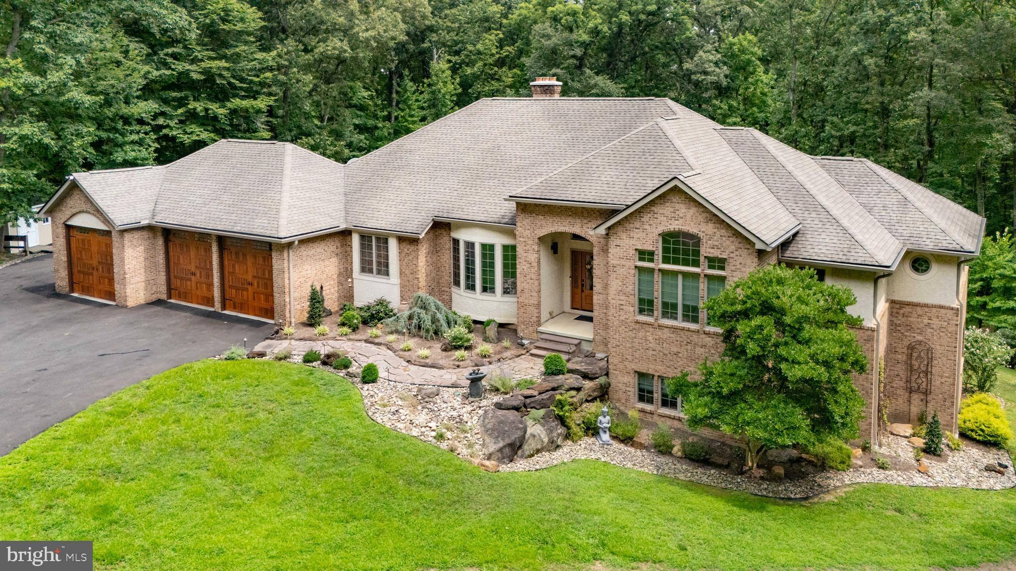 73 Dant Lane Elkton, MD 21921 - Photo 3 of 65 a aerial view of a house with backyard and garden