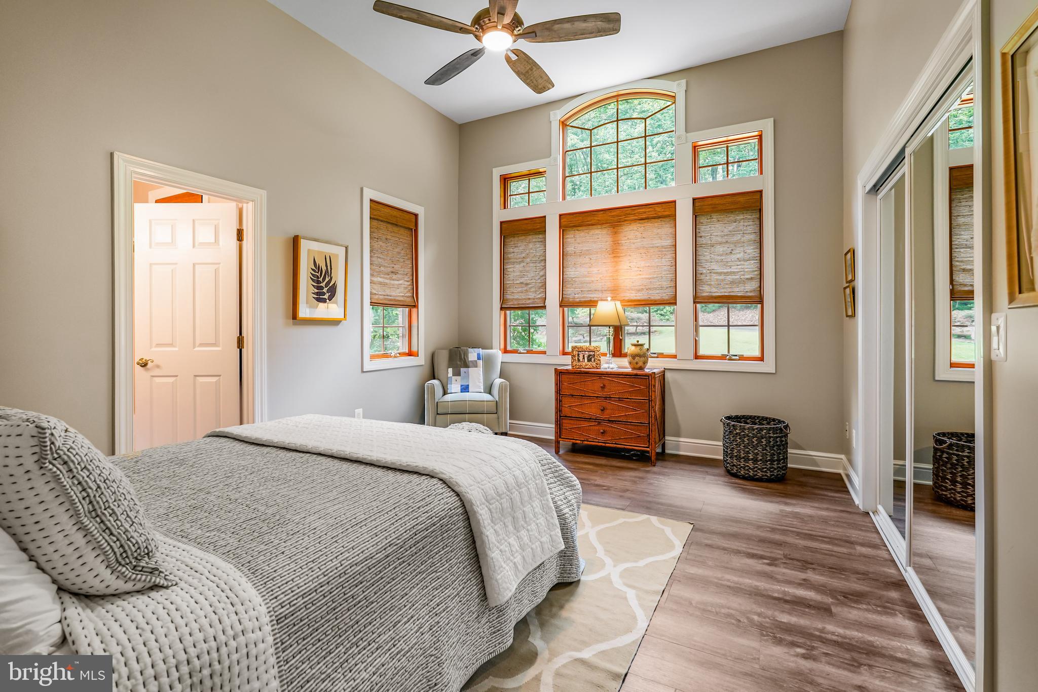 73 Dant Lane Elkton, MD 21921 - Photo 34 of 65 a bedroom with a bed couches and a flat tv screen