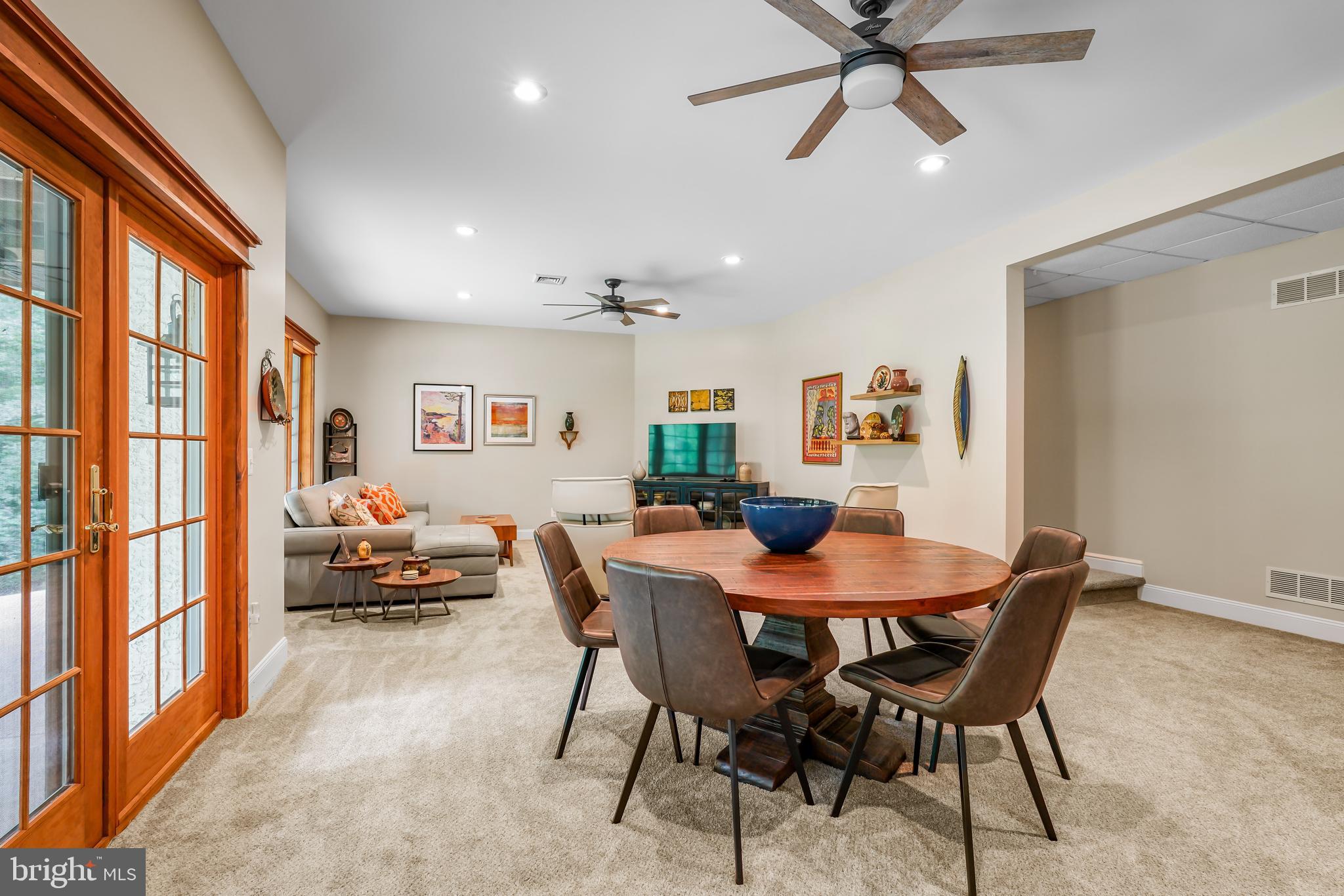 73 Dant Lane Elkton, MD 21921 - Photo 38 of 65 a view of a dining room with furniture and a chandelier