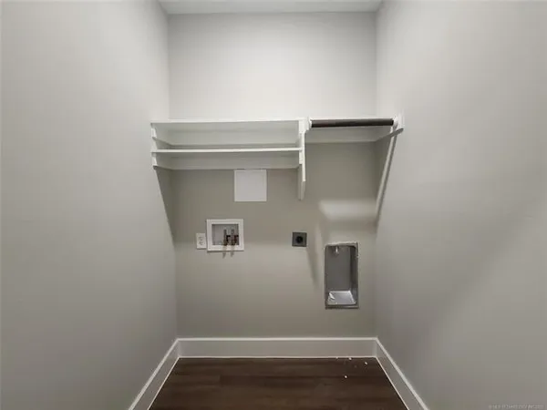 a close view of closet