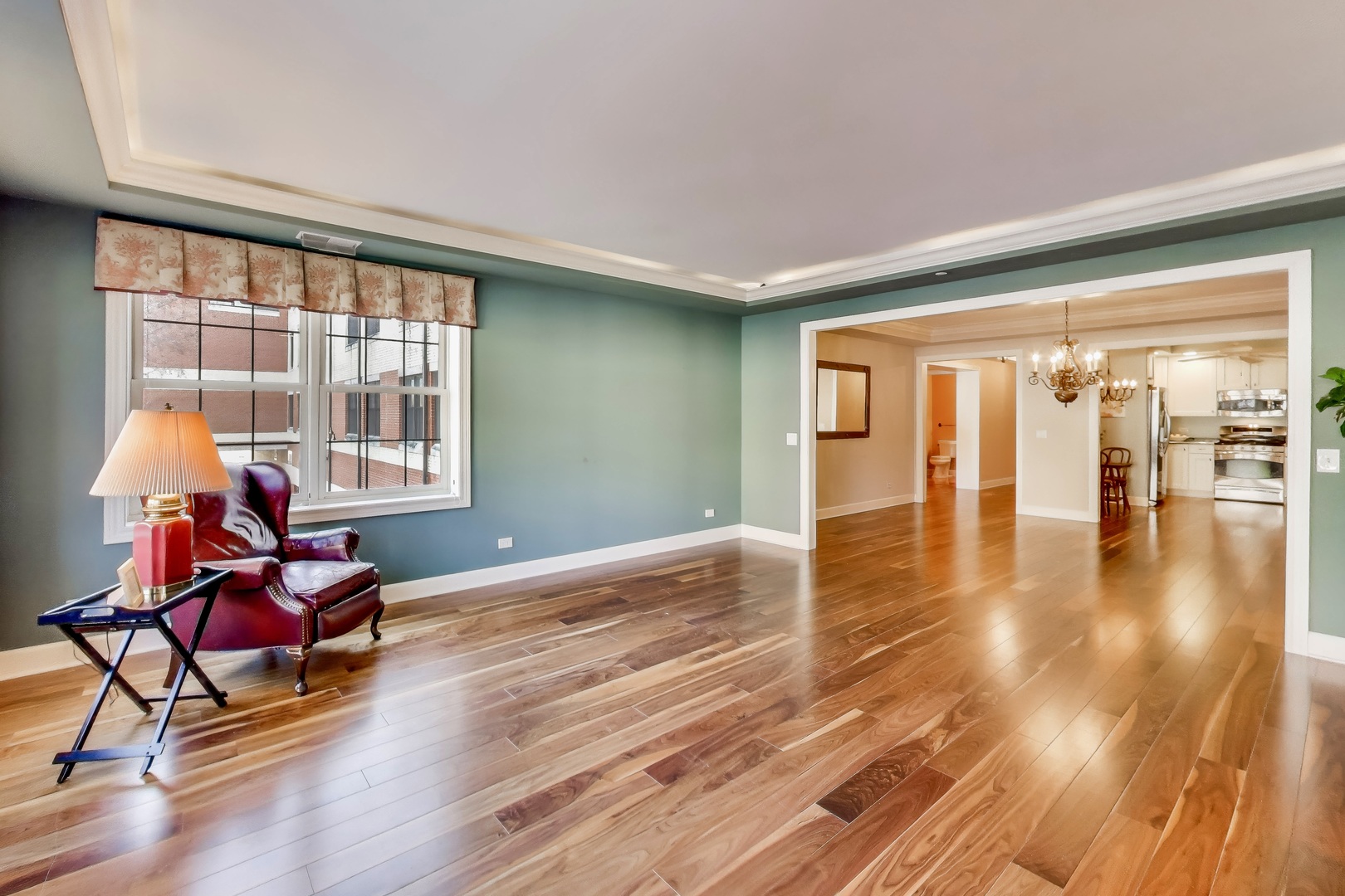 10 East Burlington Street, Unit 2C Riverside, IL 60546 - Photo 13 of 46 a living room with hardwood floor and furniture
