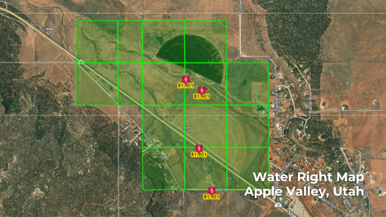 North Gooseberry Way, Unit AV1318 Hurricane, UT 84737 - Photo 14 of 24 Water Right Map