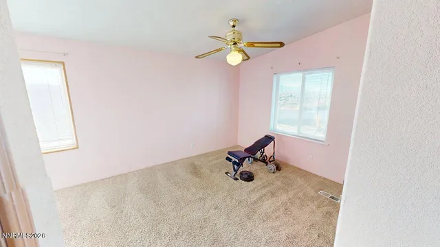 a view of entryway with window