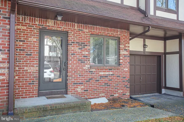a view of front door of house
