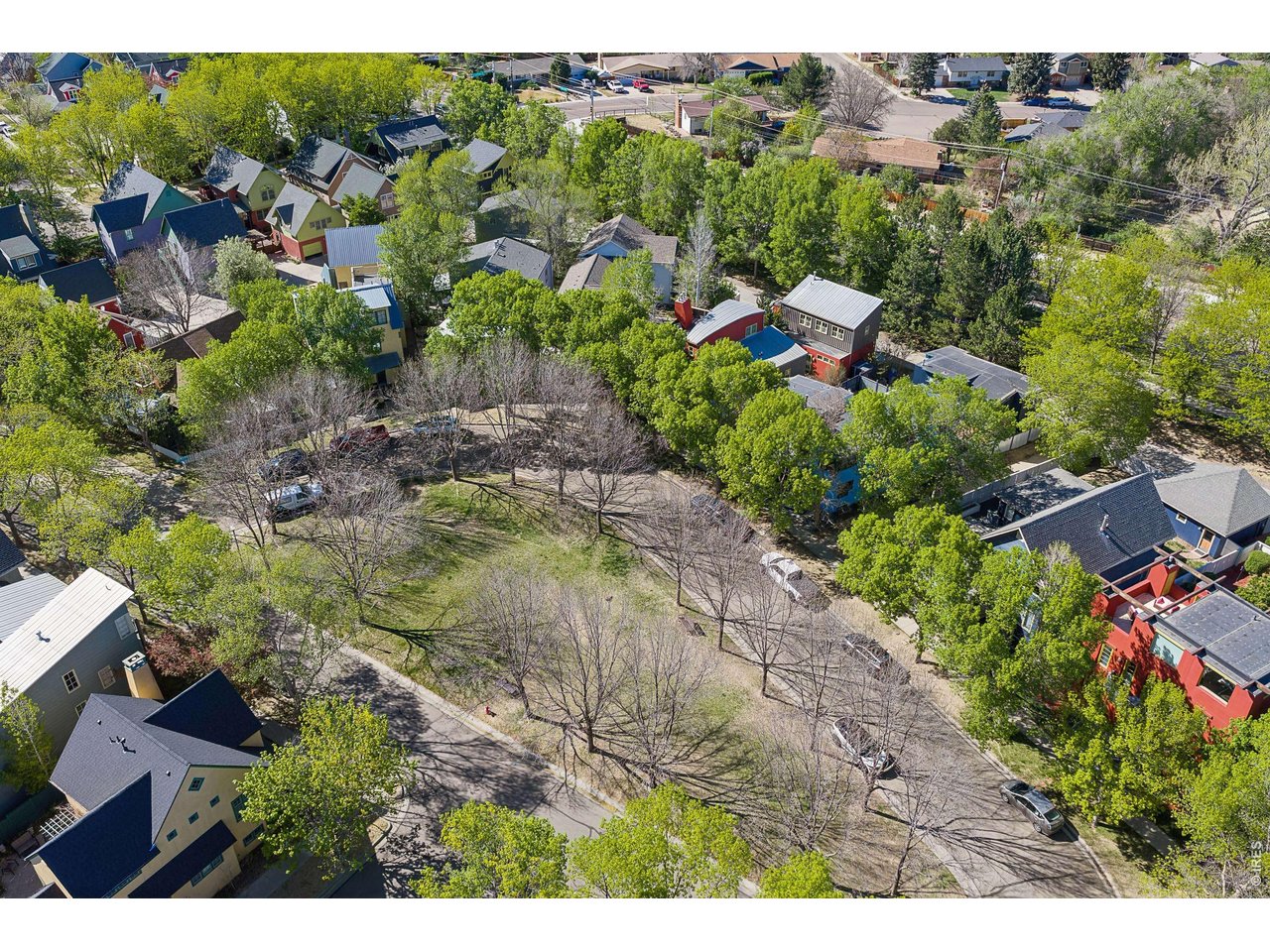 821 Incorrigible Circle Longmont, CO 80504 - Photo 25 of 43 Ariel View w/ Park