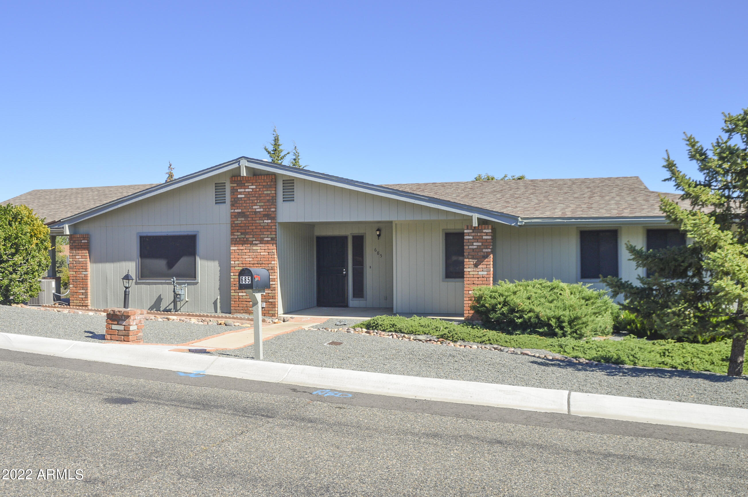 685 Dragonfly Drive Prescott, AZ 86301 - Photo 1 of 24 front view of a house with a small yard