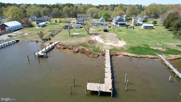 a view of a lake with outdoor space