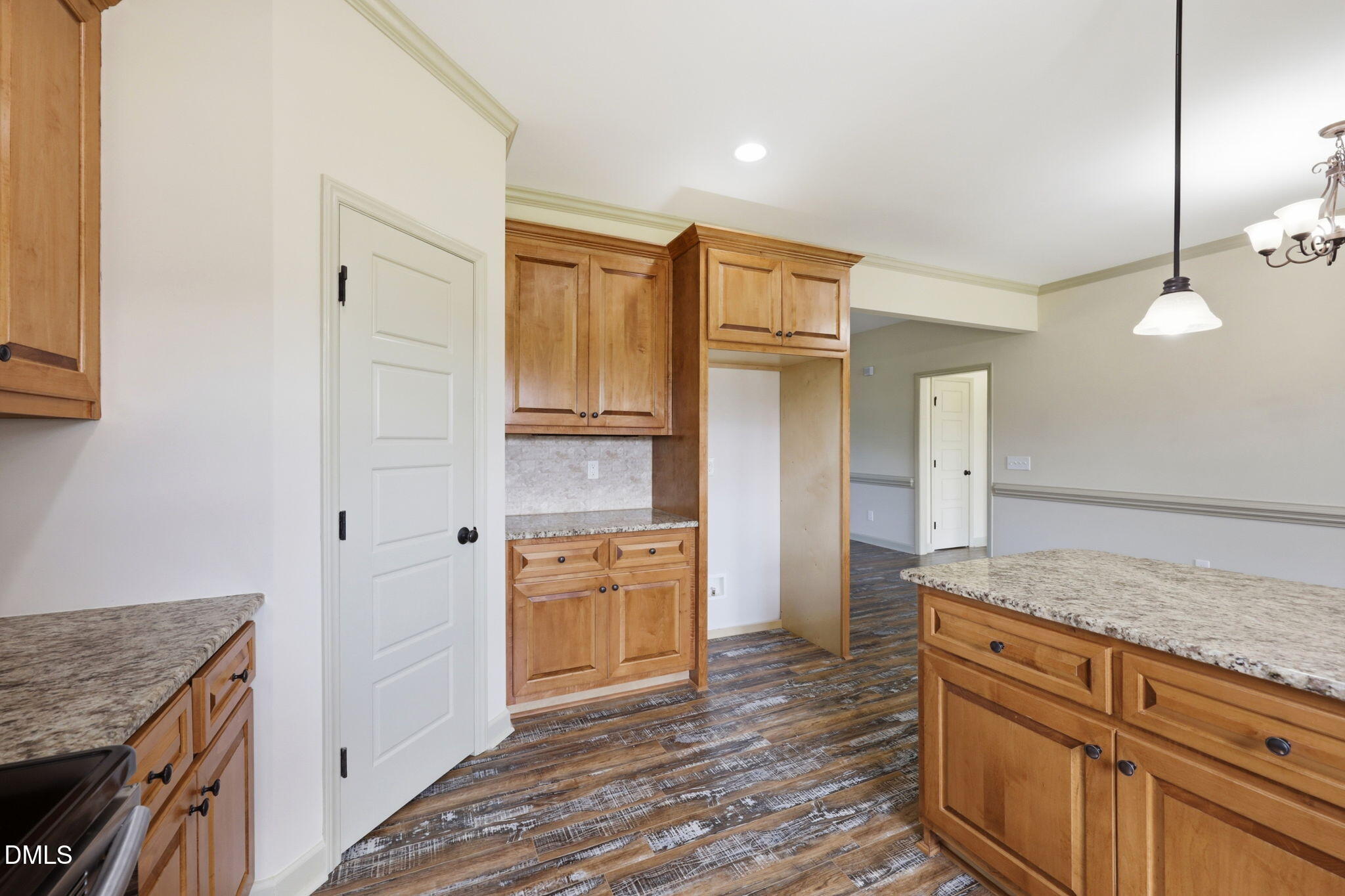 3587 Hannah Creek Road Benson, NC 27504 - Photo 13 of 43 a kitchen with stainless steel appliances granite countertop a refrigerator and a sink