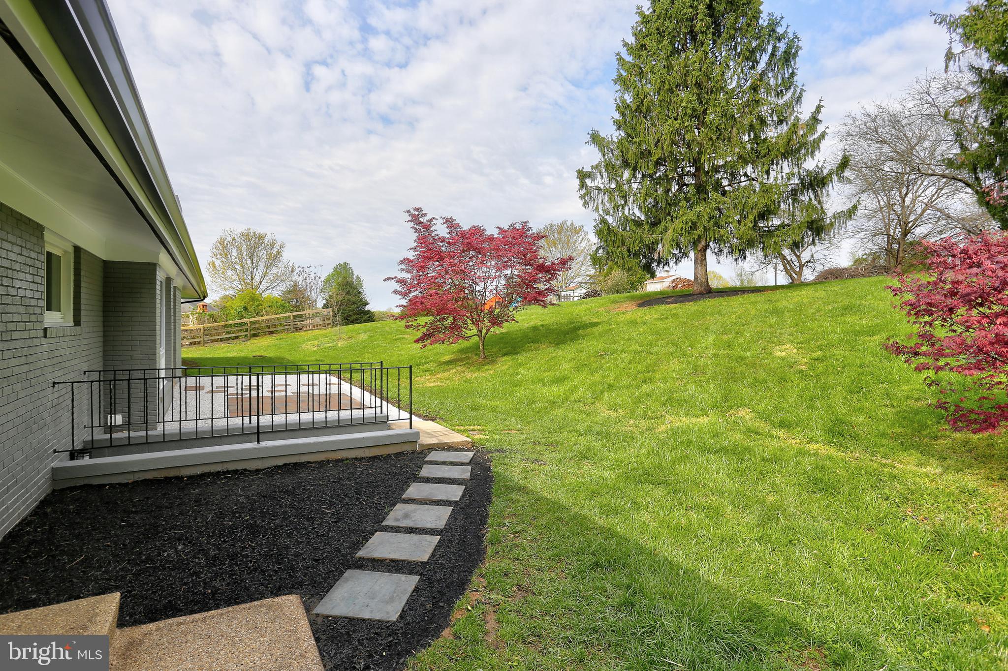 13649 Highland Road Clarksville, MD 21029 - Photo 40 of 56 REAR WALKWAY AND BACKYARD