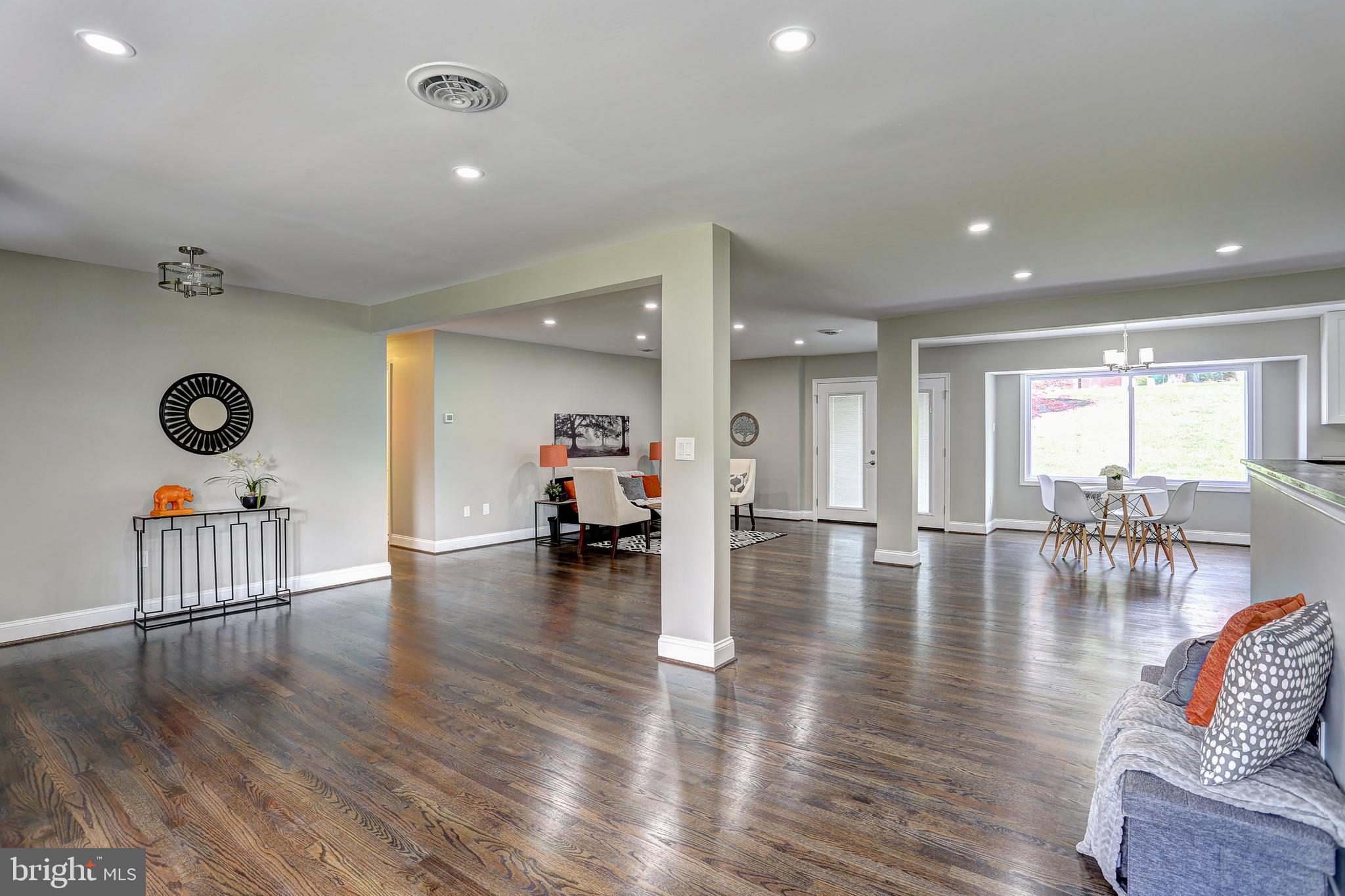 13649 Highland Road Clarksville, MD 21029 - Photo 9 of 56 VIEW FROM THE LIVING ROOM & LOWER LVL STAIRS