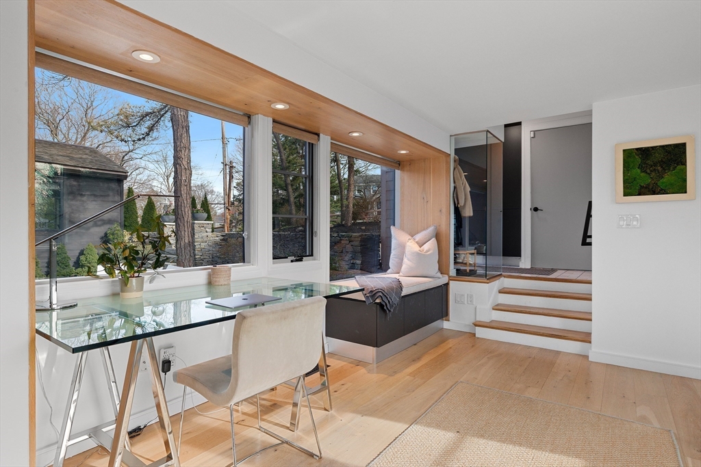23 Pinecliff Drive Marblehead, MA 01945 - Photo 10 of 41 a dining hall with stainless steel appliances granite countertop a stove and a sink