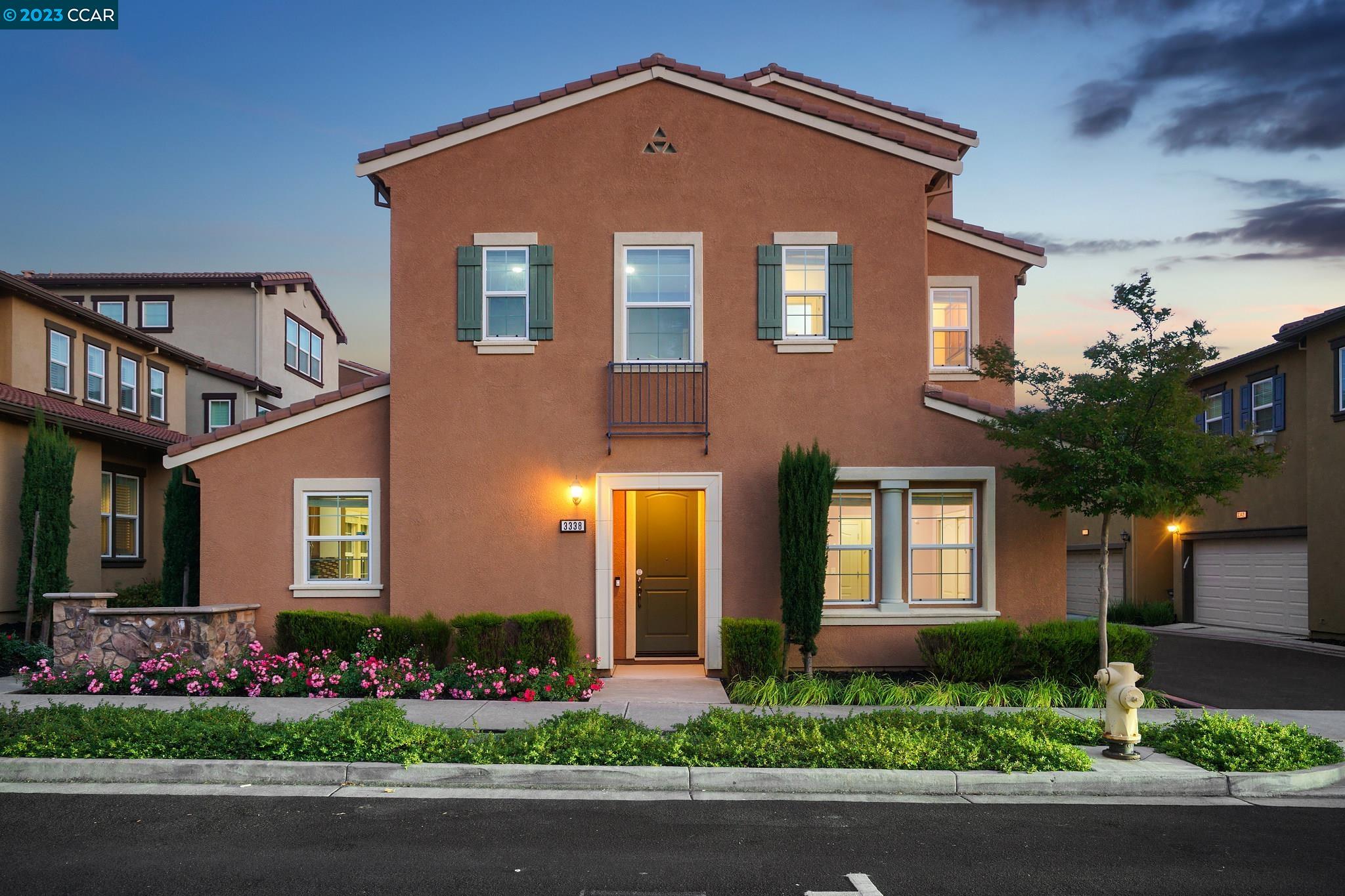 front view of a house