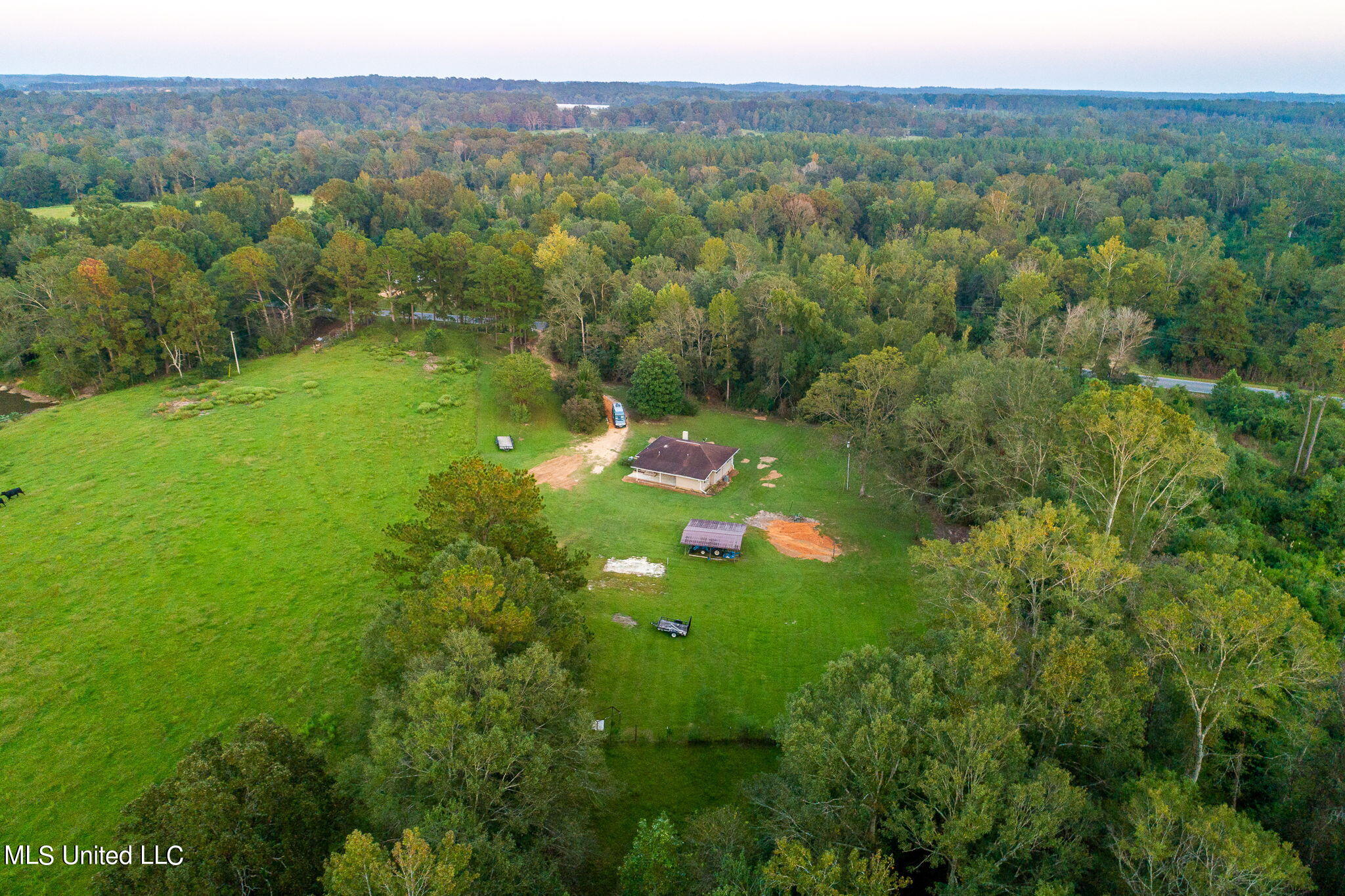 1585 Lovewell Road Richton, MS 39476 - Photo 27 of 30 4 Drone View (4 of 7)