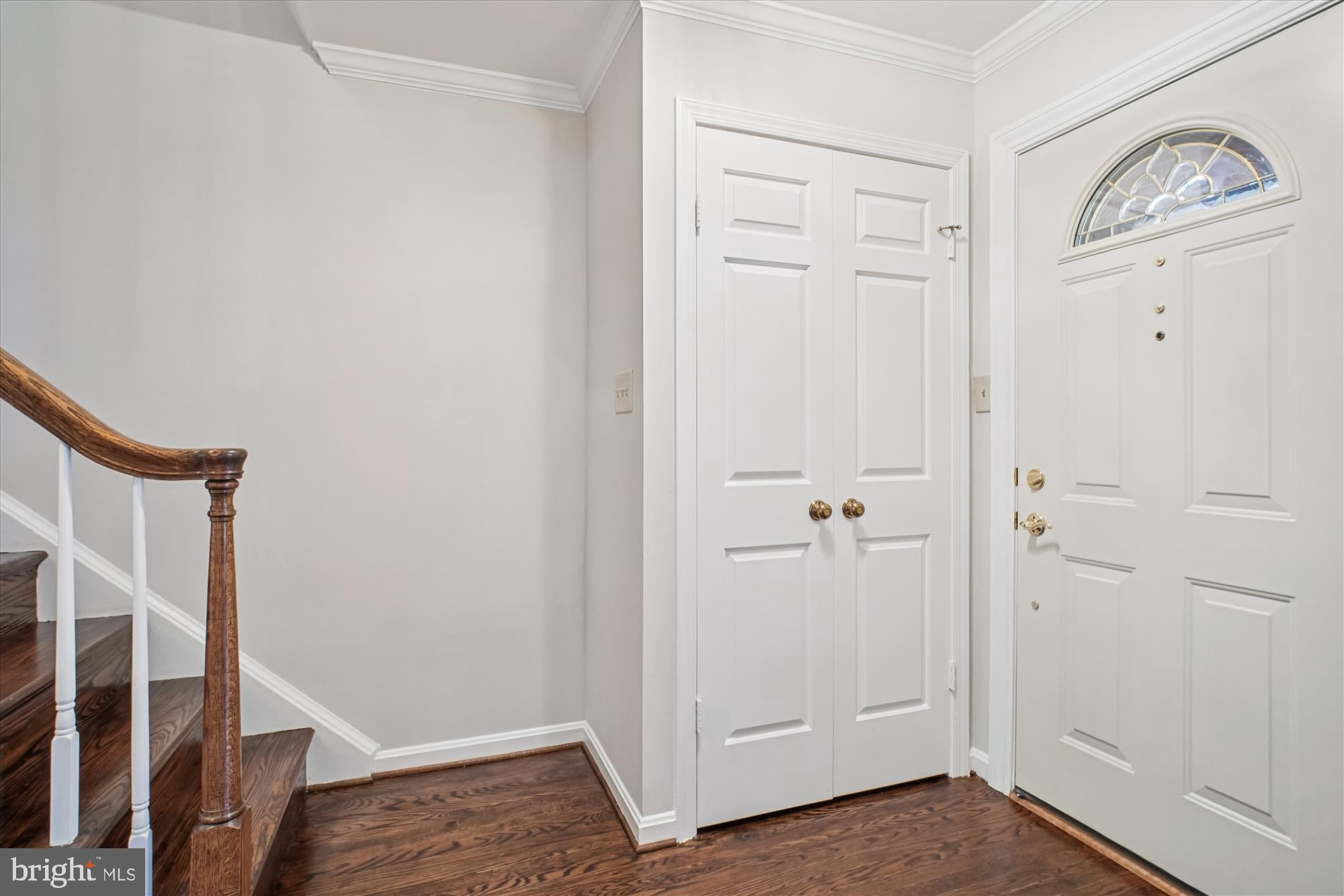 2697 Marcey Road Arlington, VA 22207 - Photo 21 of 64 a view of a livingroom with wooden floor and closet